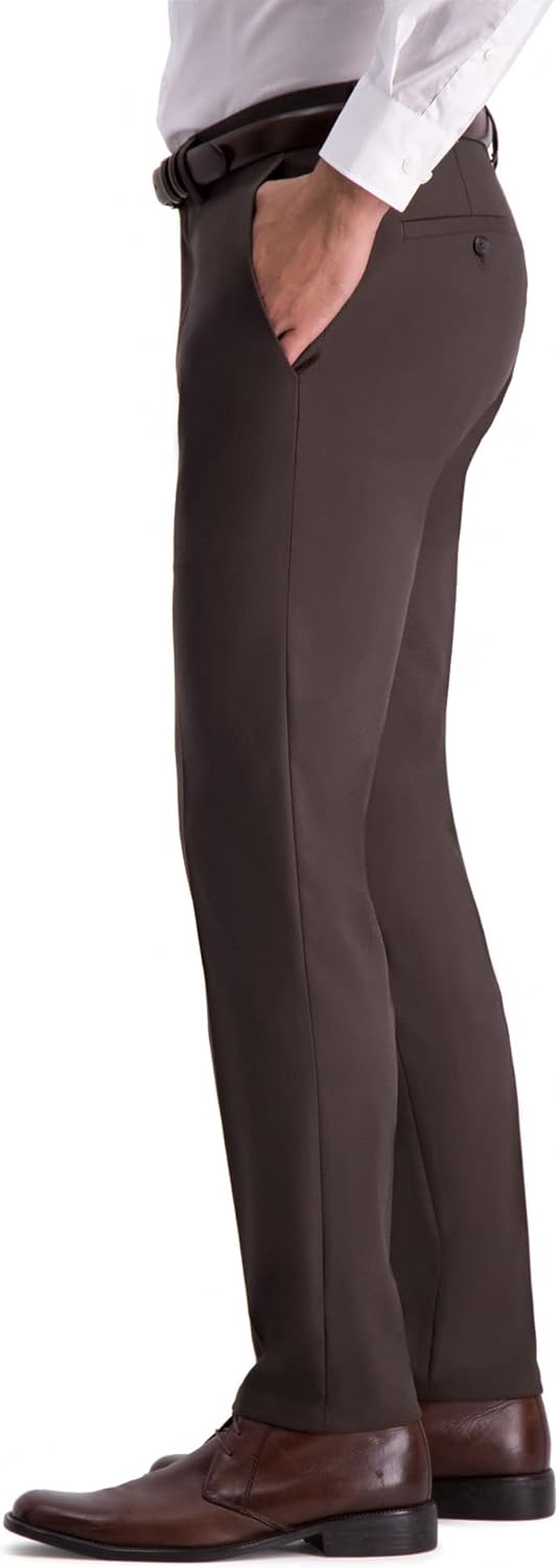 Men's Slim Fit Fashion Patterned Dress Pant - Image 2