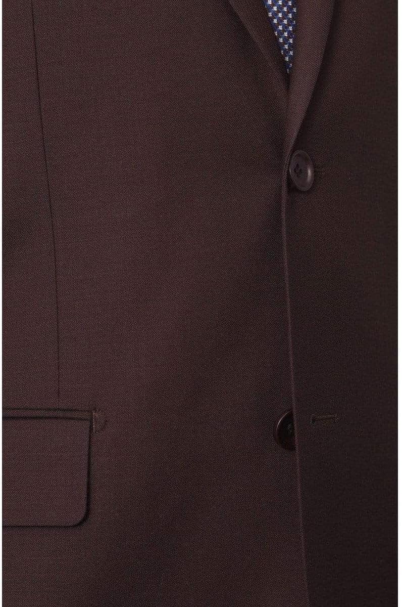 a Classic Fit Two Button 100% Wool Wrinkle Resistant Suit - Image 2